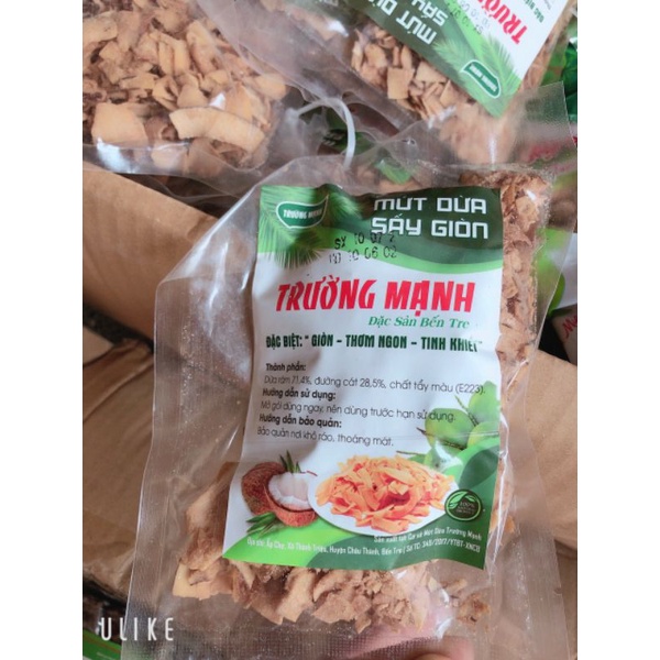 100g dừa khô sấy giòn Trường Mạnh[ hàng date mới] | BigBuy360 - bigbuy360.vn