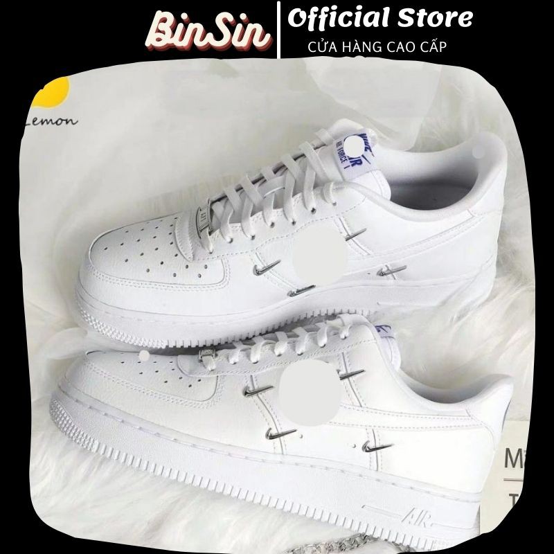 Giày Sneaker 😍FREESHIP😍 Giày Trắng LOGO Sắt Cao Cấp Full Size Nam Nữ Full Box Full Bill