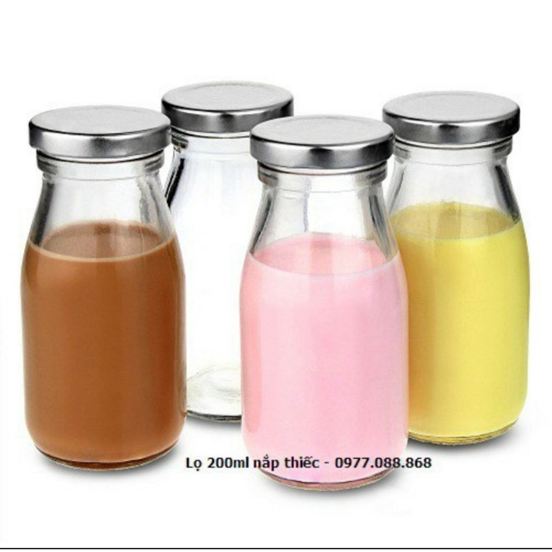 Bình thủy tinh đa năng / bình cực xinh 200ml , 300ml , 500ml và 1000ml