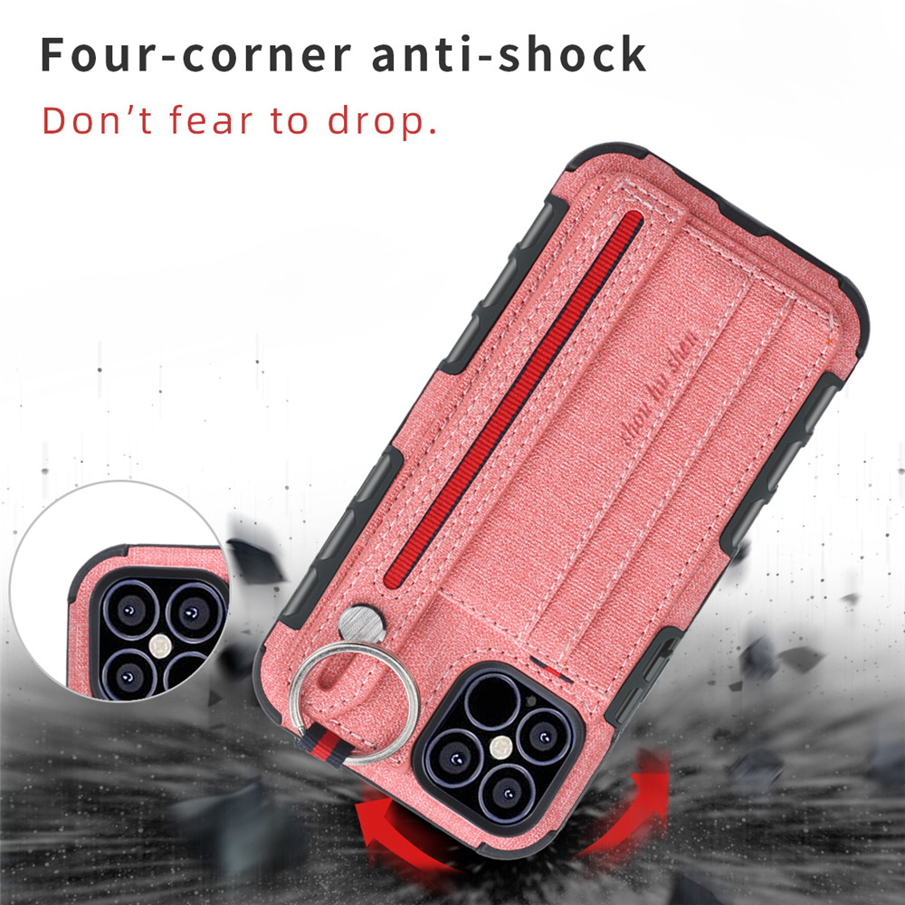 Thời Trang Ốp Điện Thoại Da Pu Tích Hợp Ví Đựng Thẻ Và Dây Đeo Dành Cho Iphone 11 Pro Max X Xs Max Xr Se2 7 8 6 6s Plus | BigBuy360 - bigbuy360.vn