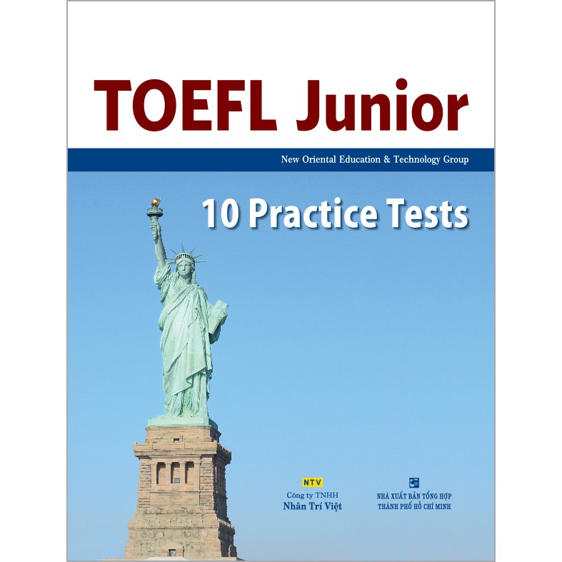 Sách - TOEFL Junior - 10 Practice Tests (kèm CD)