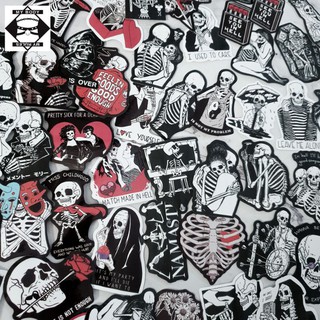Bộ hình dán sticker decal Skeleton