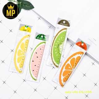 Thước gỗ hình hoa quả cute