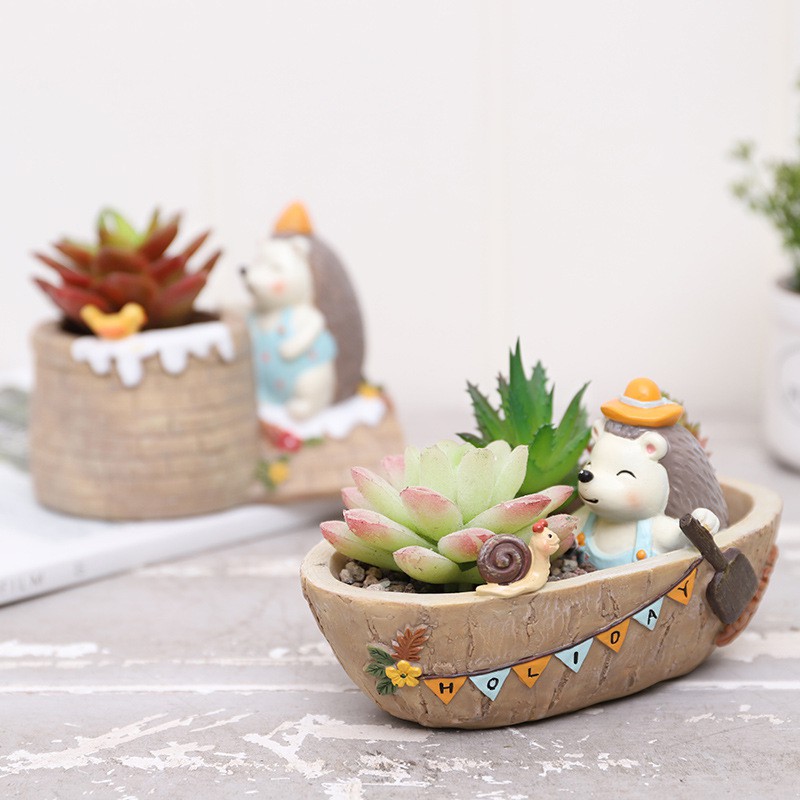 Chậu Cây Cảnh Tạo Hình Động Vật Ngộ Nghĩnh