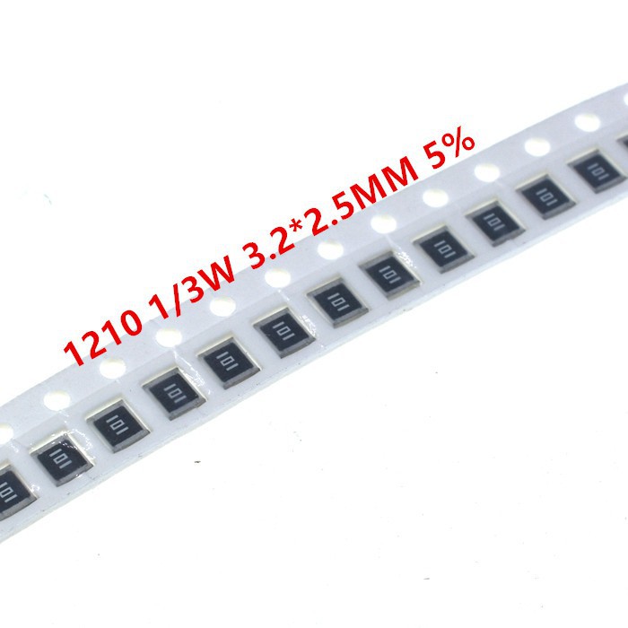 Set 50 Chip Điện Trở 1210 1812 2010 2512 Smd 3k 3.3k 3.6k 3.9k 4.3k 4.7k 5.1k 5.6k 6.2k 6.8k 7.5k 8.2k Ohm 5% | BigBuy360 - bigbuy360.vn