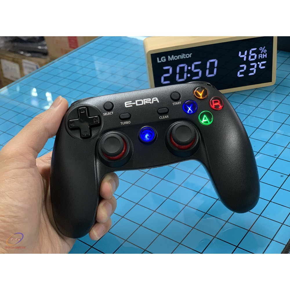 Tay cầm chơi game E-Dra EGP7601 màu đen