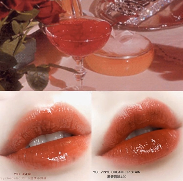 Son Yves Saint Laurent YSL Vinyl Cream Lip Stain