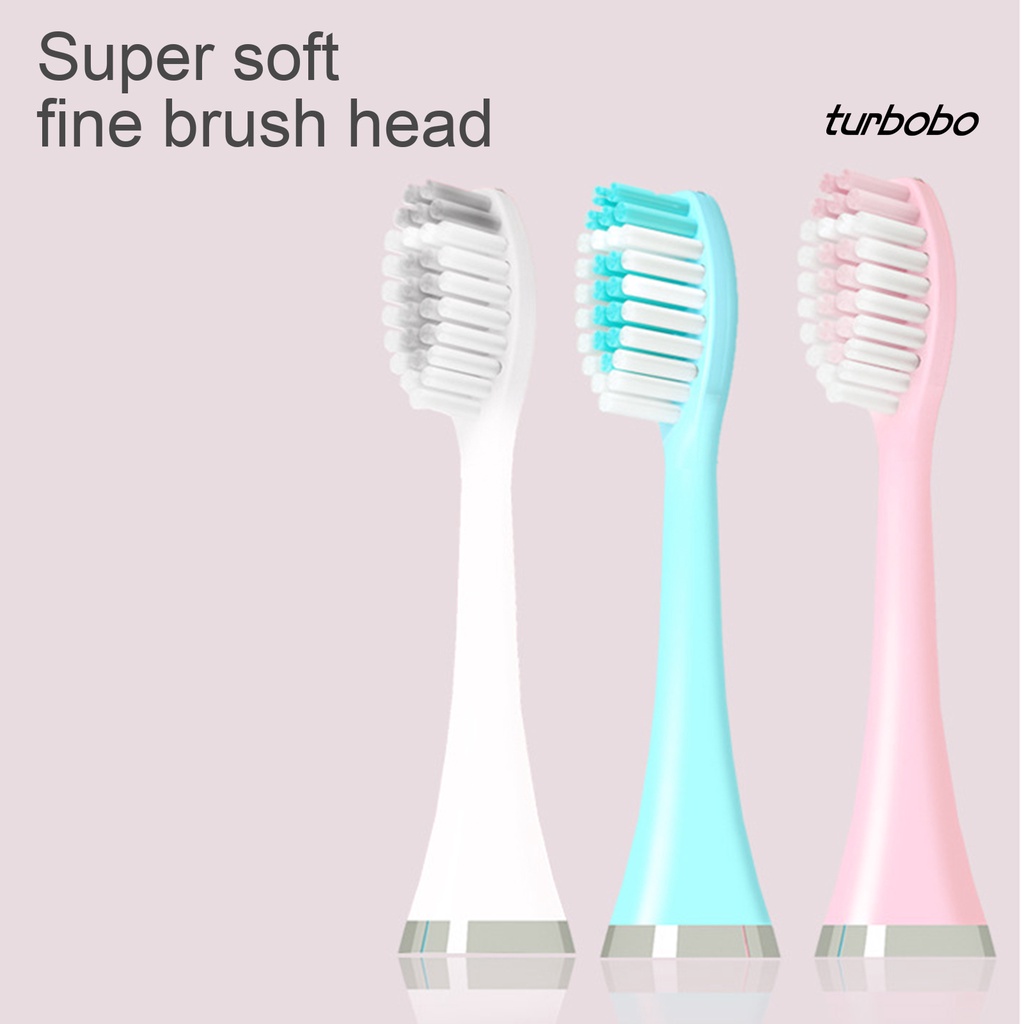 Bàn chải đánh răng điện Turbobo cầm tay lông mềm làm trắng thông minh chống nước IPX7 cho gia đình