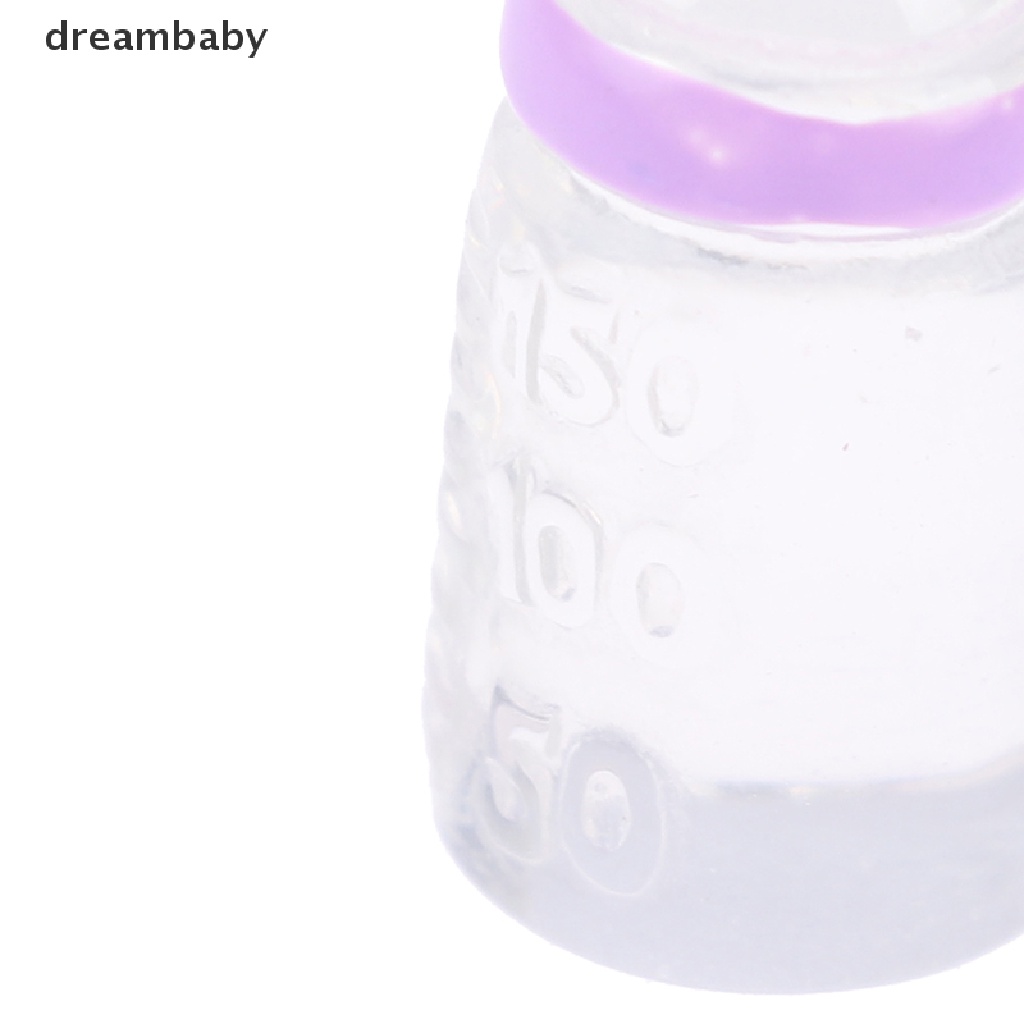 Set 5 Bình Sữa resin Mini Tỉ Lệ 1: 12 Dùng Trang Trí Nhà Búp Bê