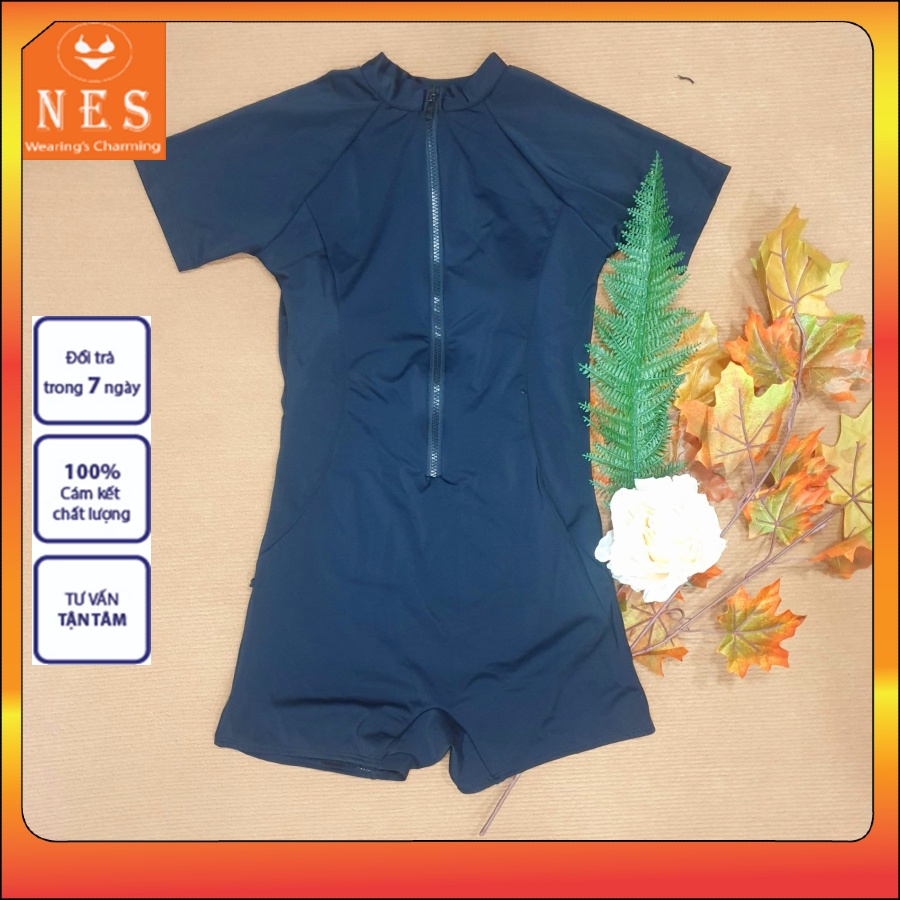 Đồ bơi nữ liền thân quần đùi 1 mảnh đẹp