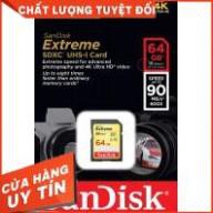 Thẻ nhớ Máy Ảnh SD SanDisk Extreme U3 4K 90MB/s 64GB -> 16GB . Tốc độ cao | BigBuy360 - bigbuy360.vn