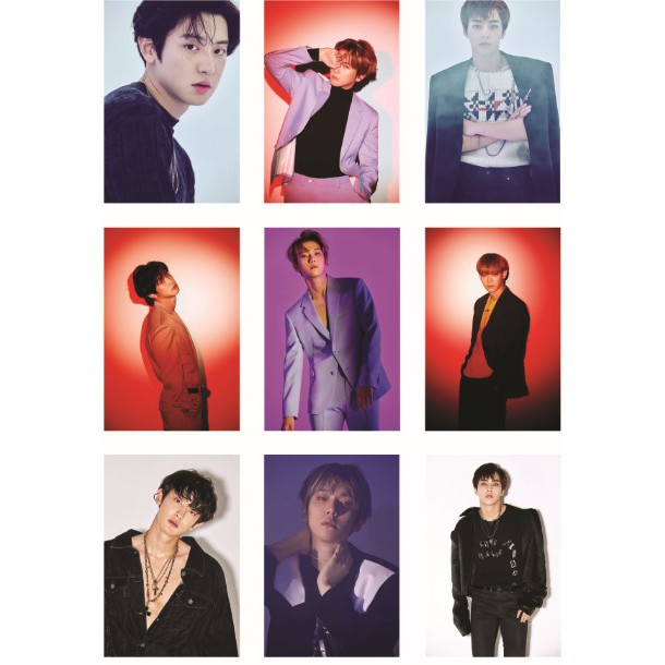 Lomo card 31 ảnh EXO - LOVE SHOT concept photo