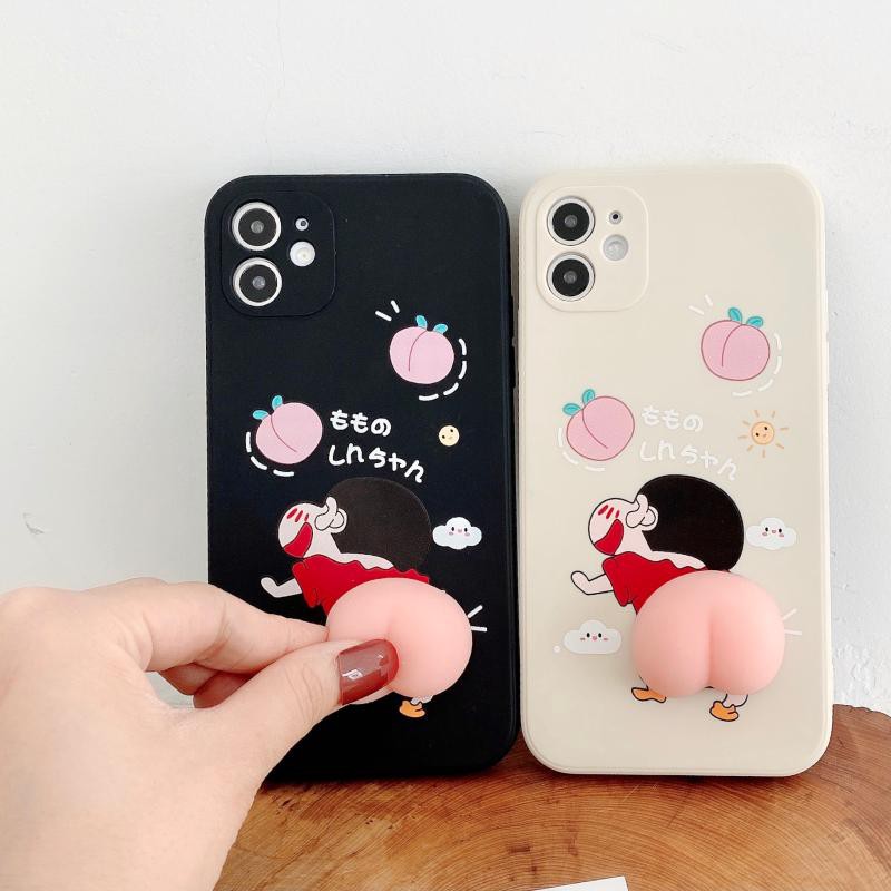 Ốp Điện Thoại Silicon Dẻo Họa Tiết Hoạt Hình Cậu Bé Bút Chì Vui Nhộn Cho Oppoa9X A57 A92S A31 Silicone | BigBuy360 - bigbuy360.vn