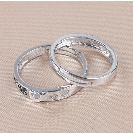 Nhẫn Cặp Nam, Nữ Phong Cách Hàn Quốc NC126