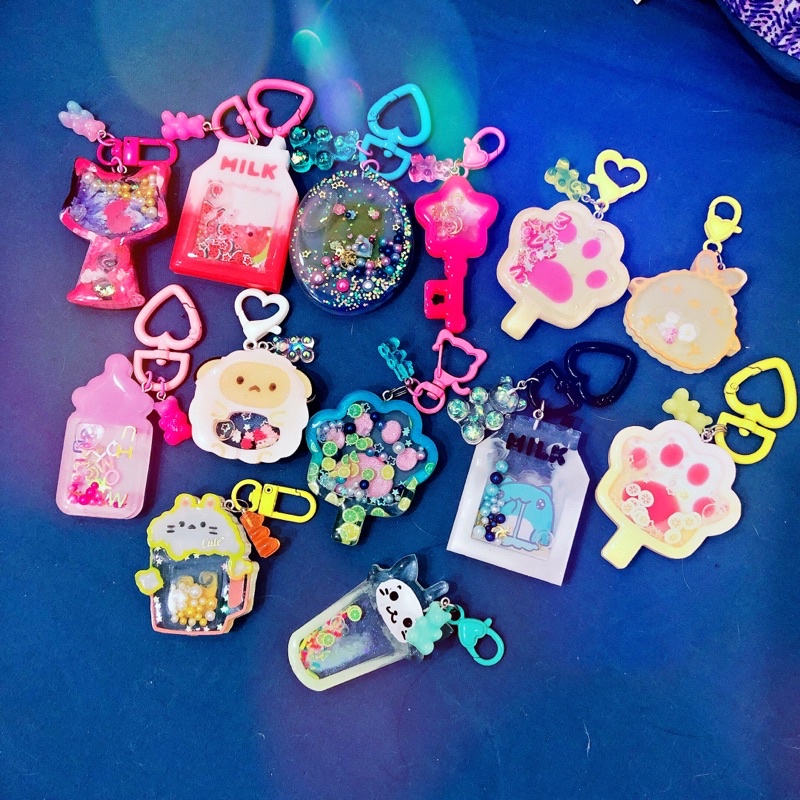 MÓC KHOÁ SHAKER - SHAKER KEYCHAIN SIÊU LONG LANH