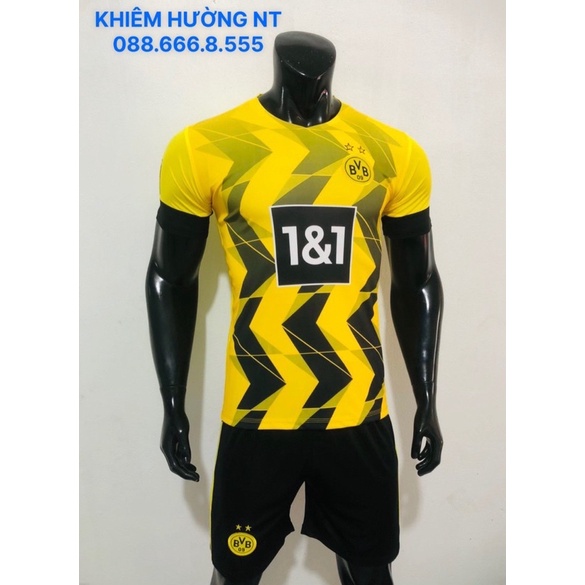 Áo Bóng Đá CLB Borussia Dortmund Màu Vàng Sân Khách, Sân Nhà Đủ Mẫu Mới Nhất 2022-2023