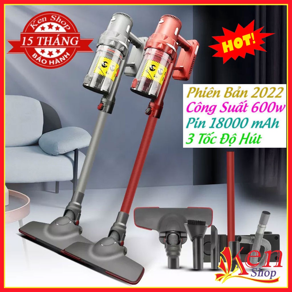 Máy Hút Bụi Cầm Tay Không Dây JK-V12 Đa Năng Cho Gia Đình Sử Dụng Pin Sạc, Hút Giường, Đệm, Xe Hơi – Bảo Hành 24 tháng