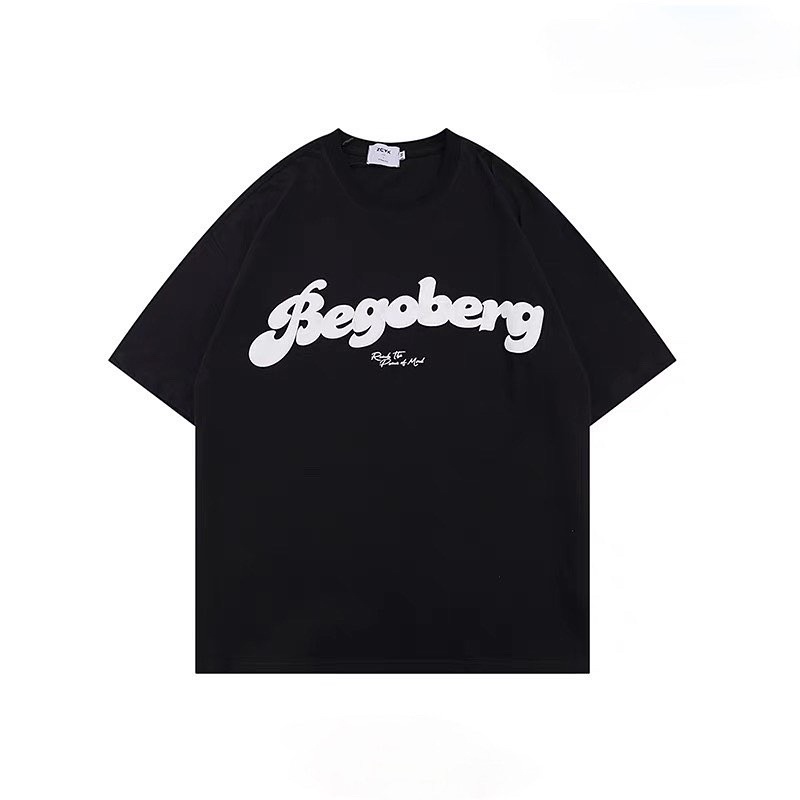 Áo thun tay lỡ nam nữ,in chữ Bery 2 màu