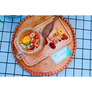 Trà thảo mộc Thái Khang, trà dưỡng nhan, trà dưỡng tâm, an thần, dễ ngủ, đẹp da, giảm cân.