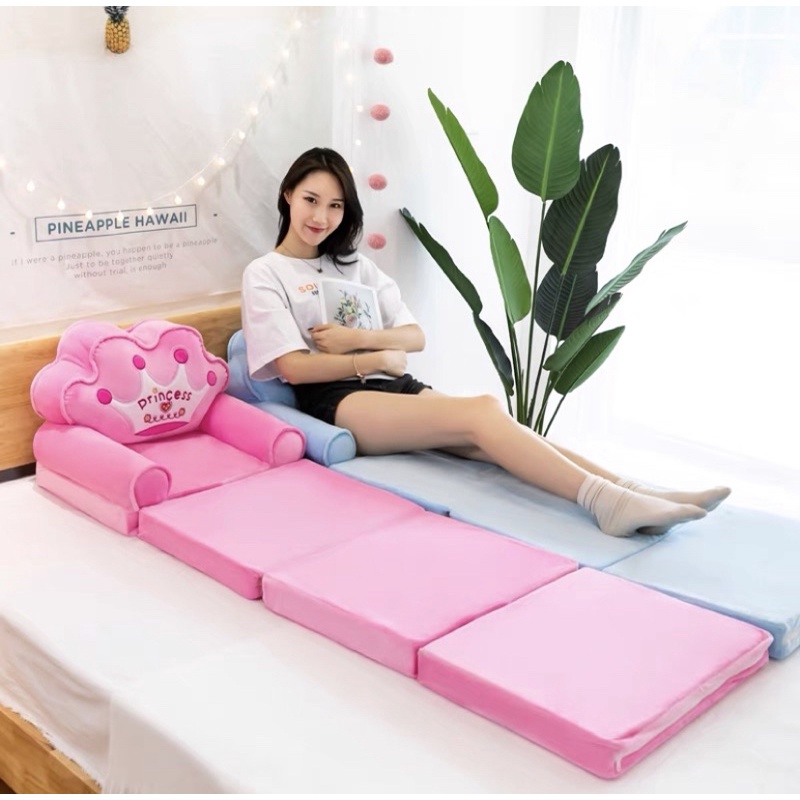 Ghế sofa cho bé 4TẦNG ⚡ RẺ VÔ ĐỊCH⚡ ghế lười bông hình thú size 1M6- vừa ngồi vừa nằm cho bé vui chơi thỏa thích
