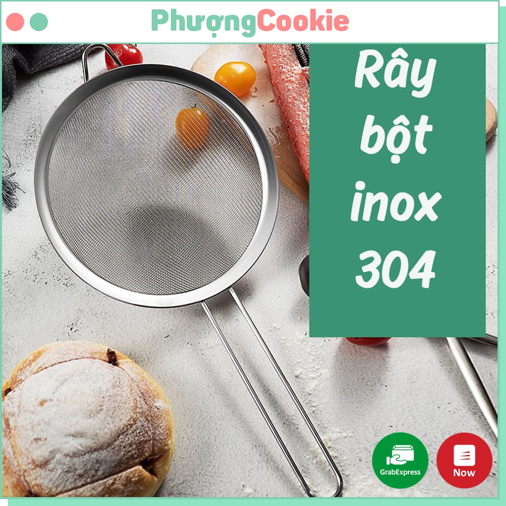 Rây lọc cháo, lọc bột inox có tay cầm | BigBuy360 - bigbuy360.vn