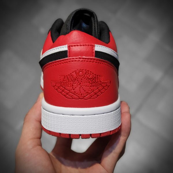 Giày Sneaker nam Đỏ đen Thấp cổ Chicago