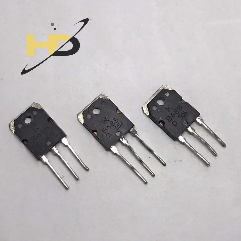 [Bộ 3 Con] Sò Công Suất B688 Lưng Đồng Tháo Máy KEC Bao Sống 100%