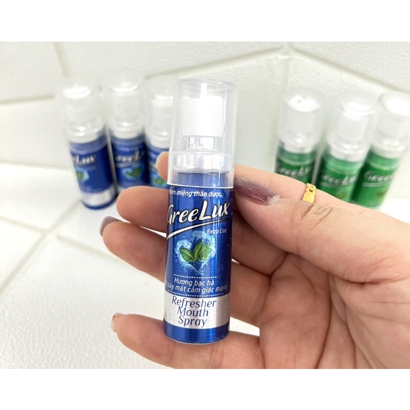 Xịt Thơm Miệng Thảo Dược Gree Lux 12ml (Hàng không vỏ hộp)