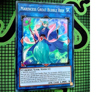 [ Đỗ Lạc Shop ] Thẻ Bài Mint90 Yugioh Link Marincess Great Bubble Reef