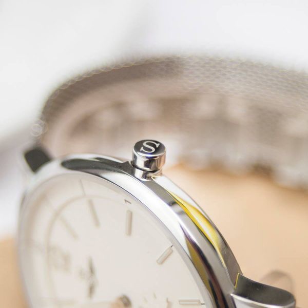 Đồng hồ nam SRWATCH SG2087.1102 mặt kính trắng Sapphire Chống trầy chôngs nước kiểu