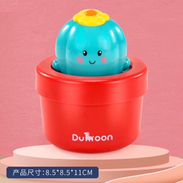 Đồ chơi nhà tắm chậu cây tạo mưa Dumoon