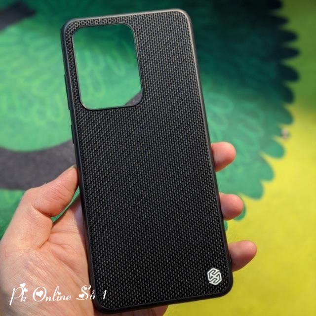 Ốp lưng Galaxy S20 Plus/ S20 Ultra viền dẻo lưng vải cao cấp Nillkin