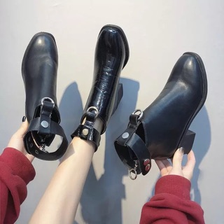 Giày boots order Taobao
