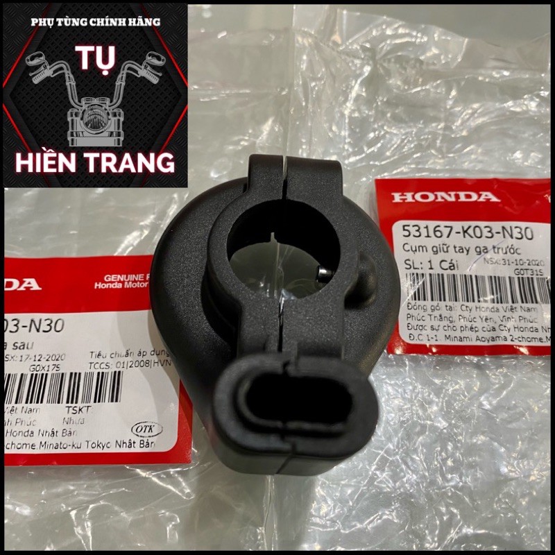 Combo cụm giữ tay ga trước-sau zin Winner v1/ Winner X chính hãng HONDA
