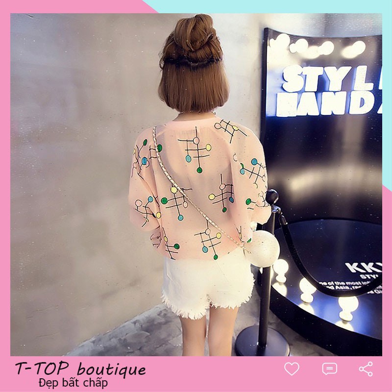 Áo khoác bomber voan họa tiết trẻ trung siêu hot - Áo khoác nữ | BigBuy360 - bigbuy360.vn