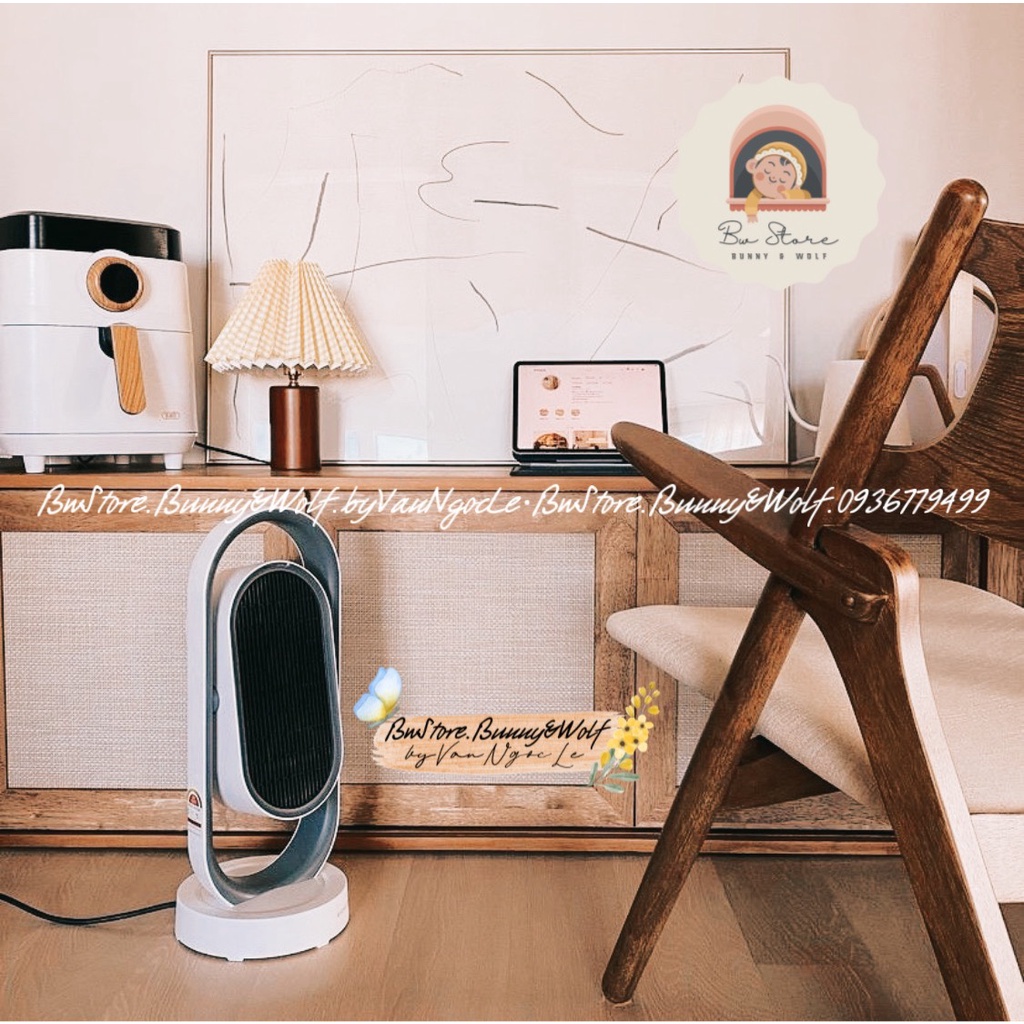 [Hàng Air - Cam kết chính hãng] Máy Sưởi Không Khí Ấm PTC Swing Bebe Korea