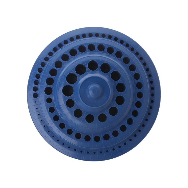 Set 100 Mũi Khoan Lỗ Tròn Bằng Nhựa Cứng Tiện Lợi Đứng