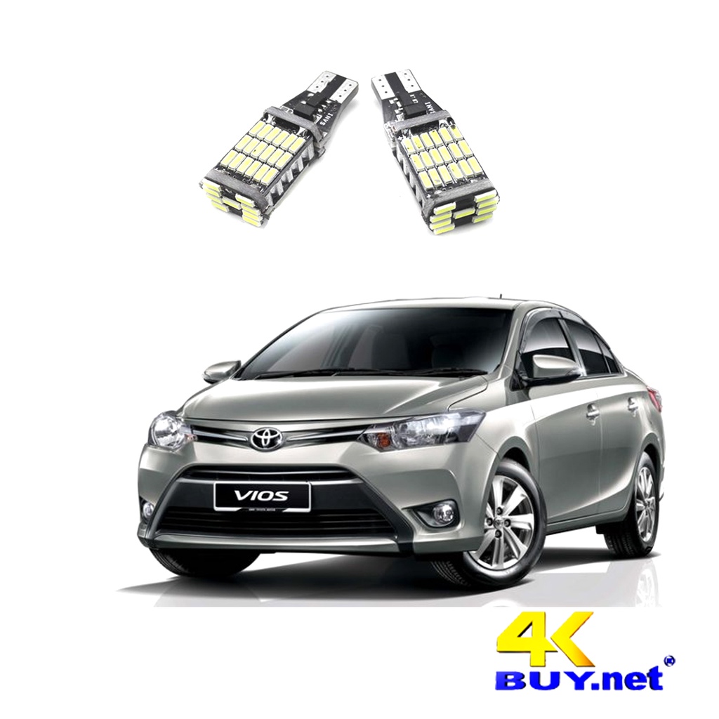 Bộ 2 đèn led lùi T15 siêu sáng dùng cho Acent Vios Morning I10