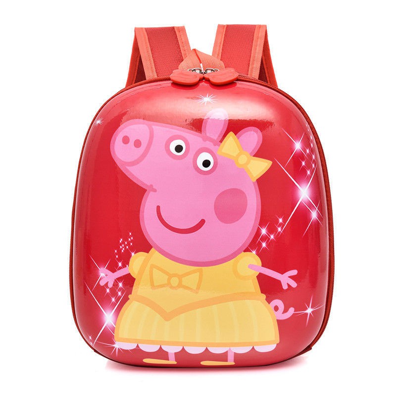 Ba Lô Đi Học Hình Heo Peppa Đáng Yêu Cho Bé Mẫu Giáo