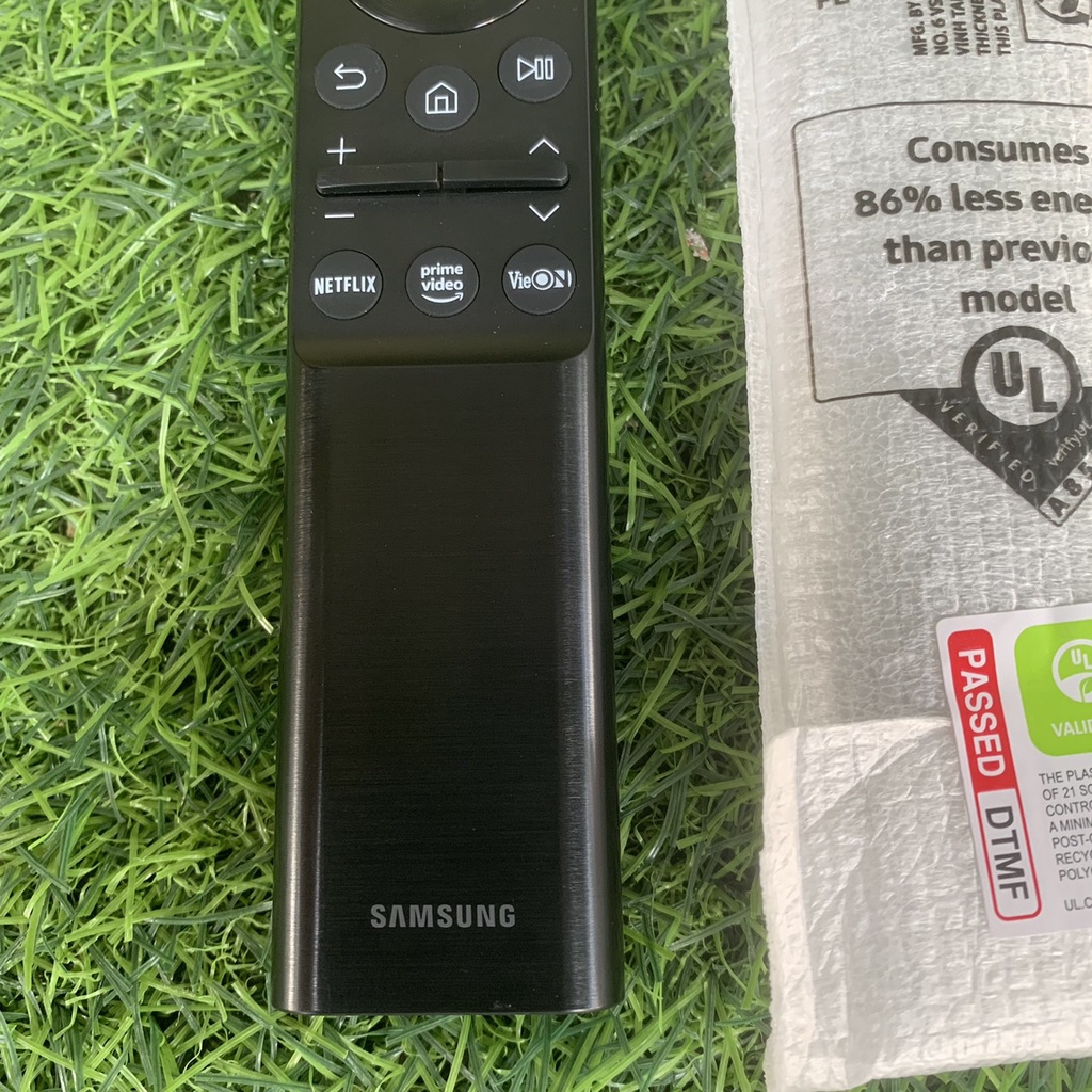 Điều khiển tivi Samsung giọng nói Qled năng lượng mặt trời qled 2021 Hàng chính hãng  remote tivi samsung
