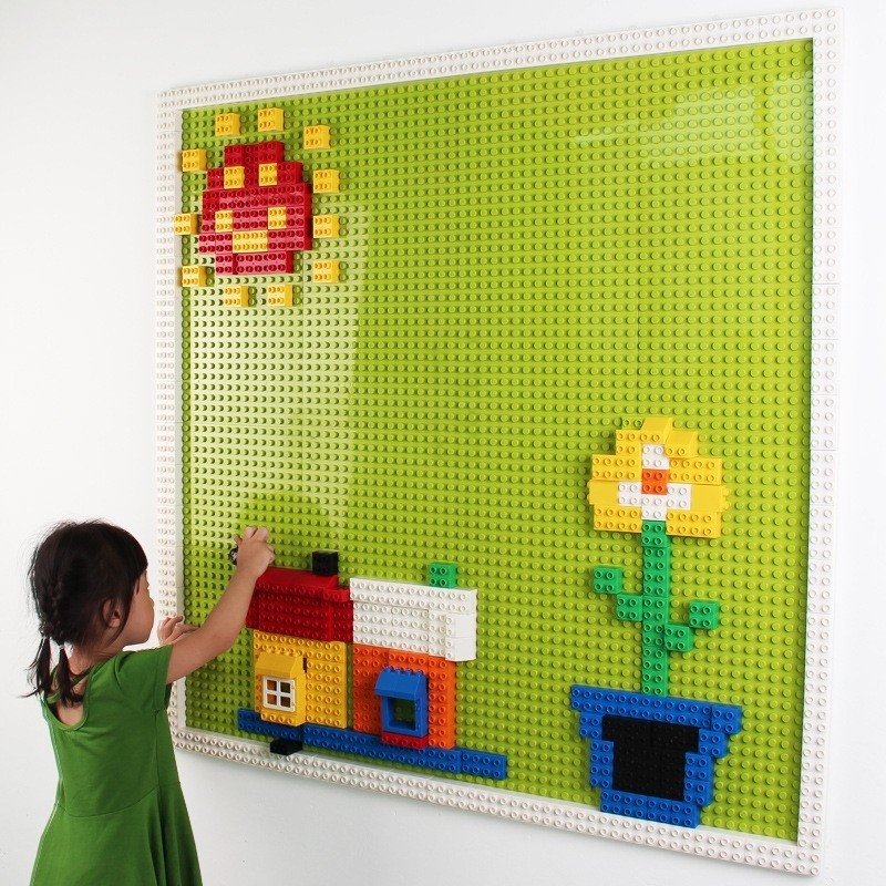 Bộ lego dán tường Holla sáng tạo cho bé