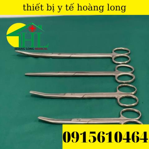 Kéo Cong 1 Đầu Nhọn 1 Đầu Tù - Kéo Y Tế Các Size GOLDSUN Pakistan