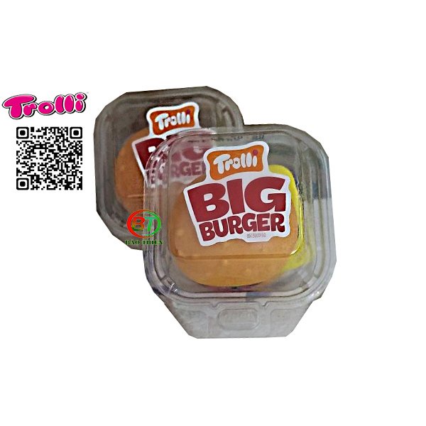 Kẹo dẻo Trolli Burger nhập khẩu Đức hôp 50g
