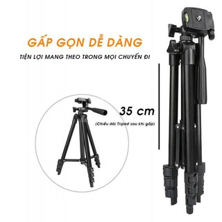 [Loại Xịn] Gậy Tripod 3120, 3110 - Gậy Live Stream - Gậy chụp hình tự sướng 3 Chân Đa Năng