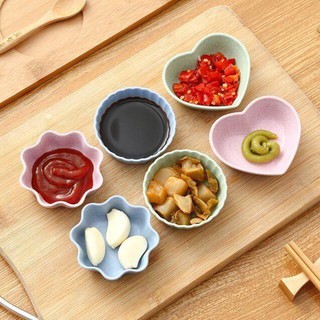 [ADKN] Bát lúa mạch hình tim, hoa, tròn