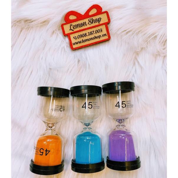 Đồng Hồ Cát Thủy Tinh - 15 Phút 45 Phút 60 Phút - Giao Màu Ngẫu Nhiên