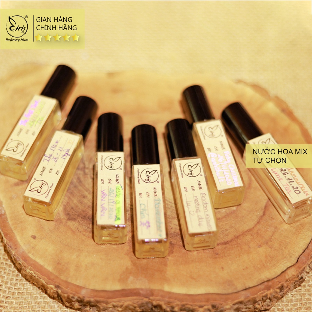 Nước Hoa Handmade IRIS PERFUME Mix Mùi, Unisex