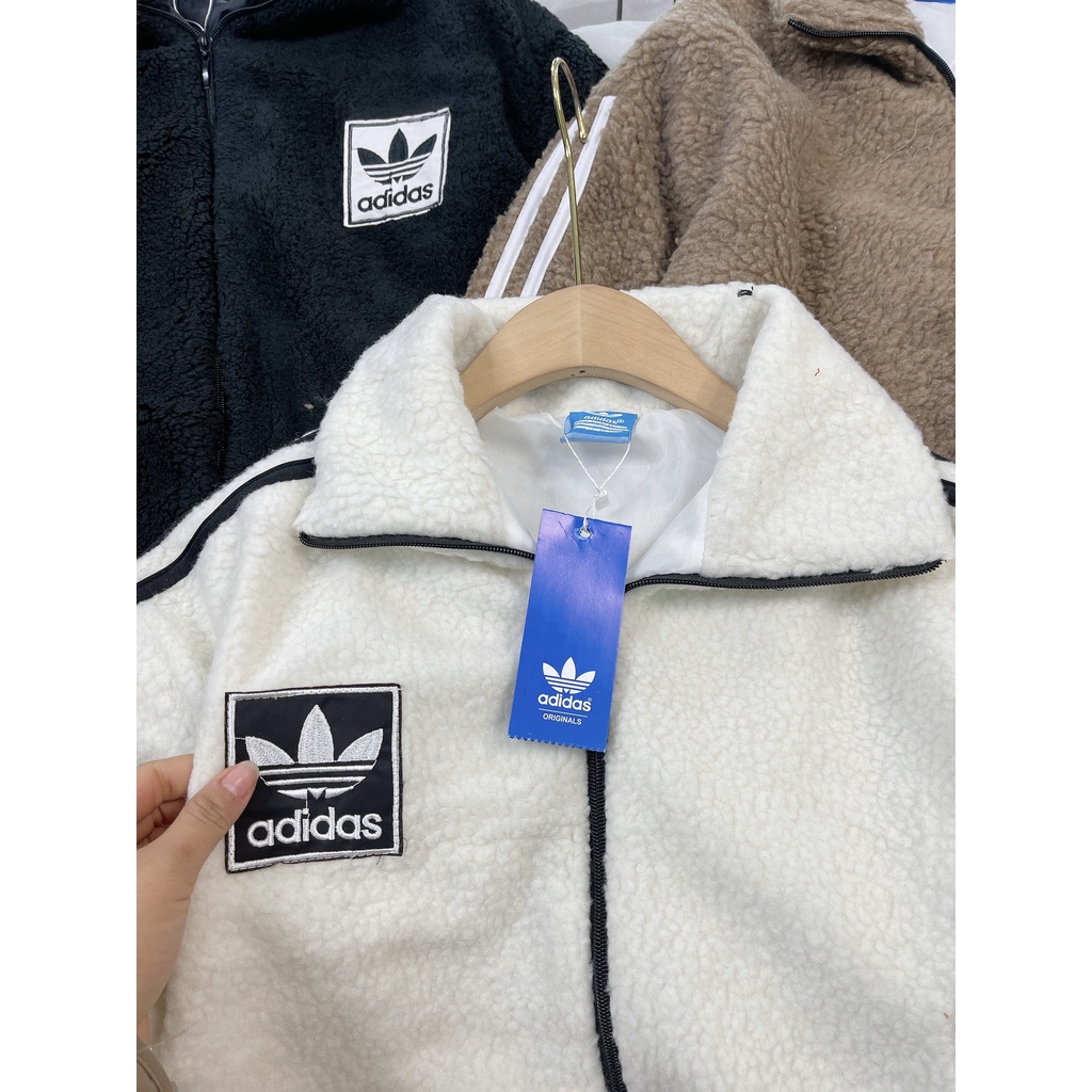 [HÀNG MỚI VỀ] Áo khoác mùa đông AK04 ,áo lông cừu có khóa thêu nổi form rộng, chất long dày dặn sờ mướt tay | BigBuy360 - bigbuy360.vn