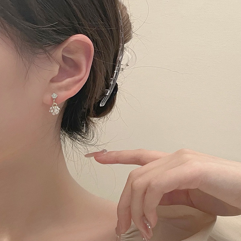 Hoa tai nữ mới hoa tai ngọc trai trang sức