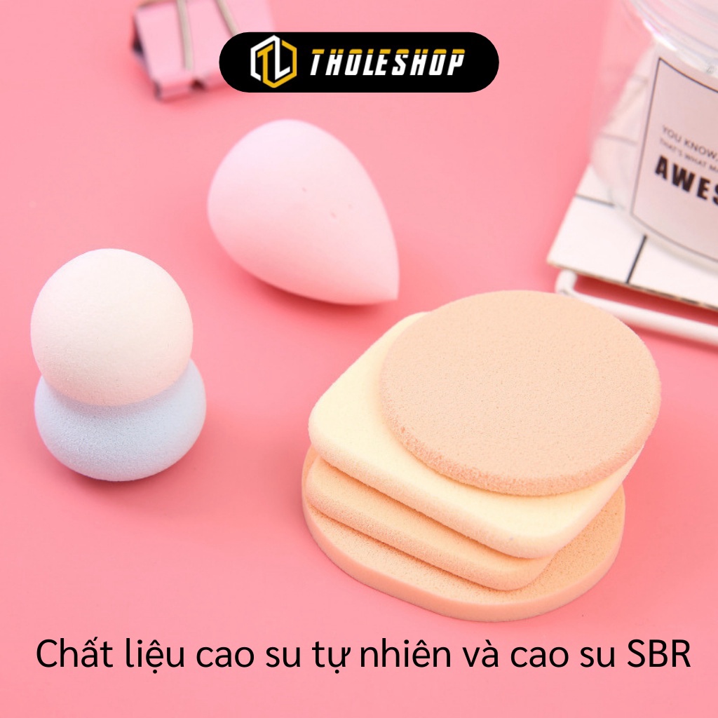 [SGD] Mút Trang Điểm - Combo 6 Mút Tán Kem Nền, Makeup Mềm Mại Nhiều Loại Khác Nhau 5010